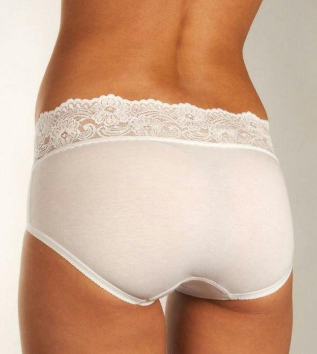 Sloggi slip romance midi white dames 10031896-0003 Sloggi slip romance midi white femmes
