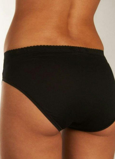 Sloggi slip romance tai black dames 10031895-0004 Sloggi slip romance tai black femmes
