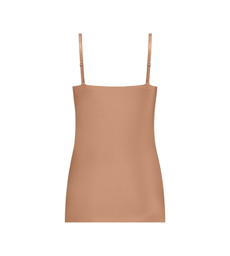 Ten Cate topje secrets spaghetti top hazelnut dames
