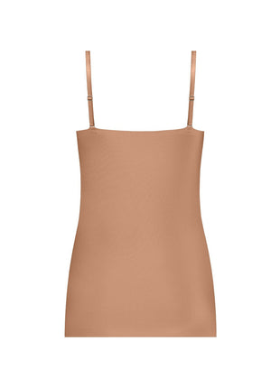 Ten Cate topje secrets spaghetti top hazelnut dames