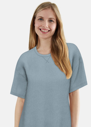 Tom Tailor pyjama korte broek aberdeen blue dames 60410-6562-621 Tom Tailor pyjama pantalon court aberdeen blue femmes