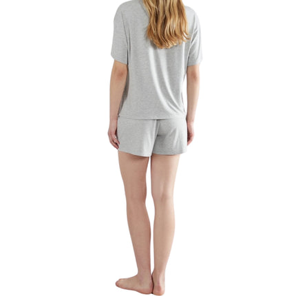 Tom Tailor pyjama korte broek manila grey dames 60327-6085-821 Tom Tailor pyjama pantalon court manila grey femmes