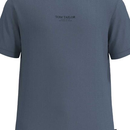 Tom Tailor pyjama korte broek perth print blue heren 71483-4009-625 Tom Tailor pyjama pantalon court perth print blue hommes