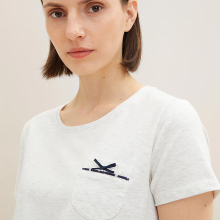 Tom Tailor pyjama korte broek vienna blue dames 60039-6061-625 Tom Tailor pyjama pantalon court vienna blue femmes
