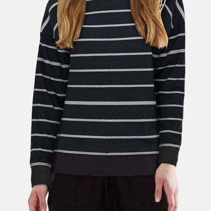 Tom Tailor pyjama lange broek xanthi dark blue dames 60375-3028-832 Tom Tailor pyjama pantalon long xanthi dark blue femmes