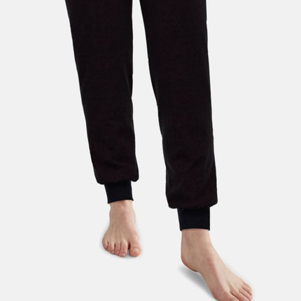 Tom Tailor pyjama lange broek xanthi dark blue dames 60375-3028-832 Tom Tailor pyjama pantalon long xanthi dark blue femmes