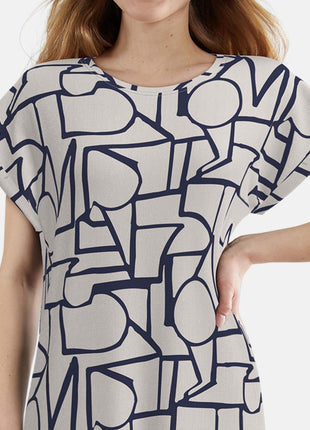 Tom Tailor slaapkleedje stirling brown dames 60426-6085-515 Tom Tailor robe de nuit stirling brown femmes