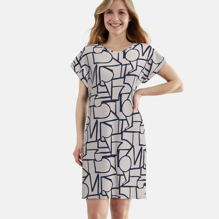 Tom Tailor slaapkleedje stirling brown dames 60426-6085-515 Tom Tailor robe de nuit stirling brown femmes