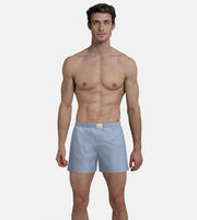 Tom Tailor caleçon lot de 2 dakota woven boxer shorts light blue hommes