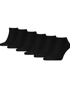 Tommy Hilfiger enkelsokken 6 paar sneaker black heren 701219562-001 Tommy Hilfiger soquettes 6 paires sneaker black hommes
