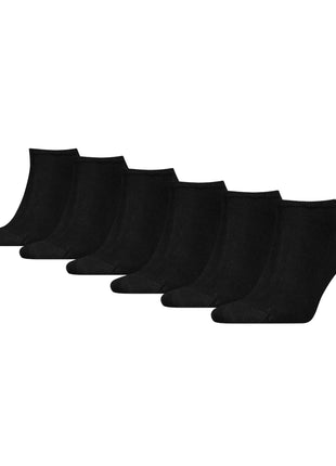 Tommy Hilfiger enkelsokken 6 paar sneaker black heren 701219562-001 Tommy Hilfiger soquettes 6 paires sneaker black hommes