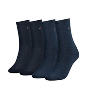 Tommy Hilfiger chaussettes 4 paires sock jeans femmes