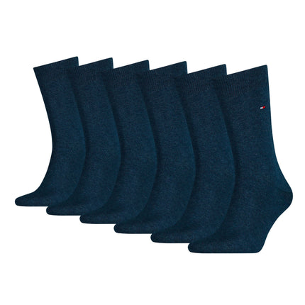 Tommy Hilfiger sokken 6 paar sock jeans heren 701219561-003 Tommy Hilfiger chaussettes 6 paires sock jeans hommes