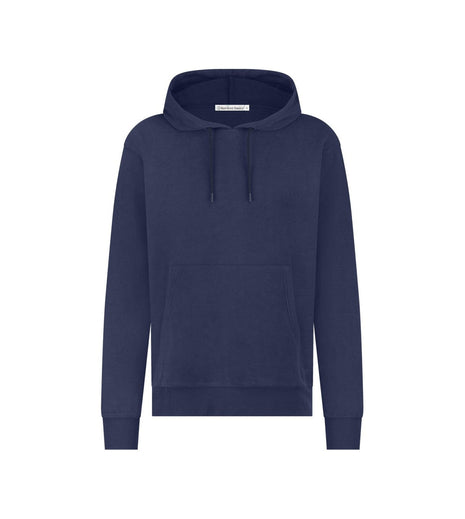 Bamboo Basics blauwe gebreide hoodie voor heren