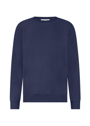Bamboo Basics blauwe gebreide sweater voor heren