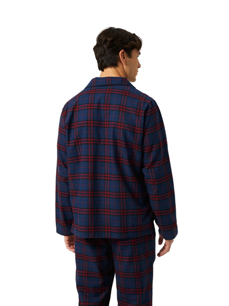 Björn Borg Core Flannel pyjamahemd Tri Tartan heren - afbeelding 2
