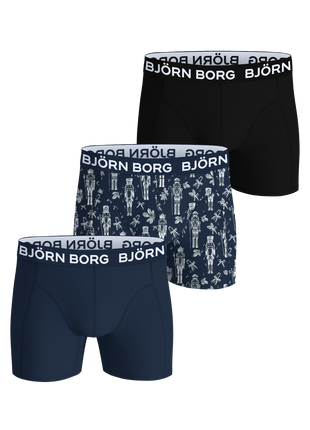Björn Borg Cotton Stretch boxers 3-pack Multipack 1 heren - 10006559 - afbeelding 1