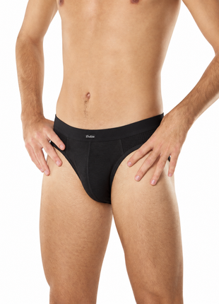 Dulcia slip 3 pack basic cotton mini black heren - afbeelding 1