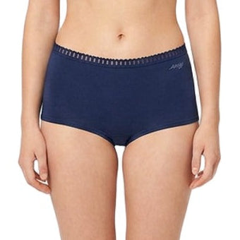 Short Sloggi Go Crush bleu femmes