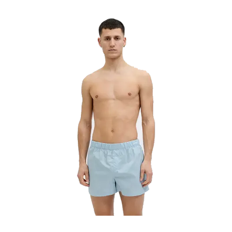 Jack & Jones lot de 5 boxers larges jacmilano tissés chambray blue troposphere/city skyline/naval/black homme