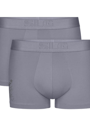 Sloggi Trunk lot de 2 SLG Base Soft Gris homme