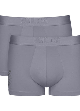 Sloggi Trunk lot de 2 SLG Base Soft Gris homme
