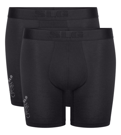 Sloggi short 2 pack SLG Base Soft Black heren