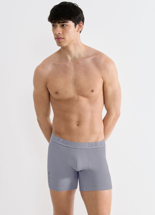Sloggi short 2 pack SLG Base Soft Grey heren