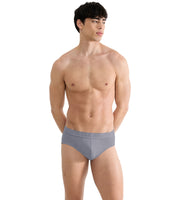 Sloggi slip lot de 2 SLG Base Soft gris Morandi homme