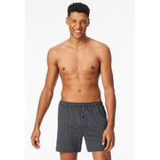 Schiesser boxershort 2 pack organic cotton blauw heren