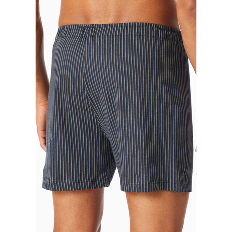 Schiesser boxershort 2 pack organic cotton blauw heren