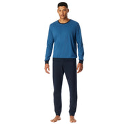 Schiesser pyjama lange broek uncover aquarium heren