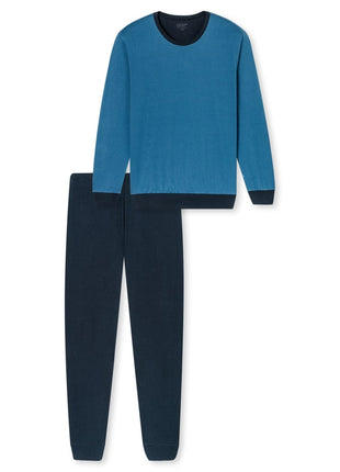 Schiesser pyjama lange broek uncover aquarium heren