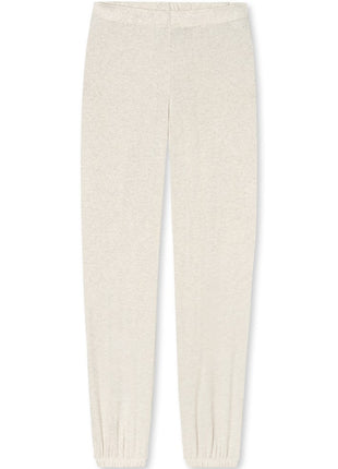 Schiesser pyjama long mix + relax beige melange dames - afbeelding 7