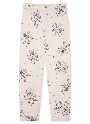 Schiesser pyjama long Uncover bluegrey dames