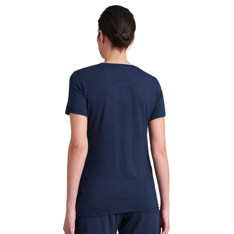 Schiesser shirt mix + relax blue dames