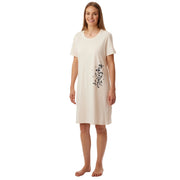 Robe de nuit femme Schiesser Uncover crème