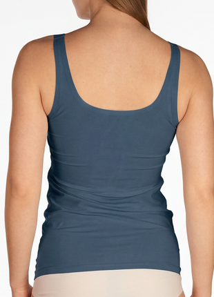 Ten Cate topje secrets singlet 2-way smokey teal dames - afbeelding 2